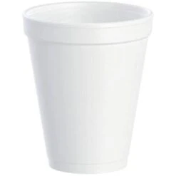 Dart J Cup 10 Oz White Insulated Foam Cup Case Of 1000