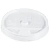 Dart 16-Series White Sip Thru Lid Case Of 1000