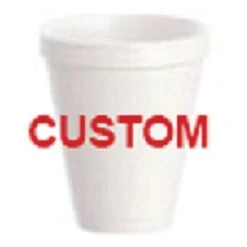 Dart Tall 20 Oz Styrofoam Drink Cups With Taco Delite Logo
