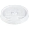 Dart Lid Foam Container Sip Thru "white Case Of 1000 1 Dart Lid Foam Container Sip Thru "white Case Of 1000 -Gastro Gas 319197 MainProductImage Lg