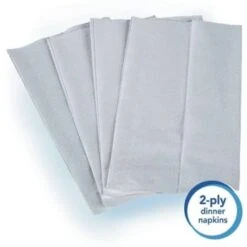 Scott Disposable White 1/8 Fold 2-Ply Paper Dinner Napkins Case Of 6000 -Gastro Gas 319639 DetailedProductView2 Lg