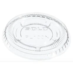 Dart Pet Plastic Souffl Portion Small Cup Lids Case Of 2500
