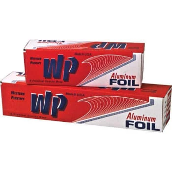 Western Plastics Aluminum Foil Heavy Duty 18x500 3 Western Plastics Aluminum Foil Heavy Duty 18x500