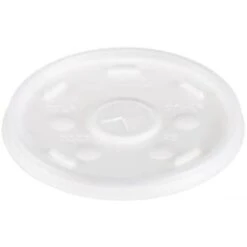 Dart 24-Series Translucent Straw Slotted Lid Case Of 500