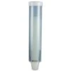 San Jamar® Blue Vinyl Wall Mount Adjustable Frosted Water Cup Dispenser -Gastro Gas 497494 w MainProductImage BUS Lg