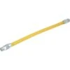 Dormont Safety Shield® Yellow Coated Gas Connector 3/4" Fip X 3/4" Mip 36"l -Gastro Gas 544054 K Lg