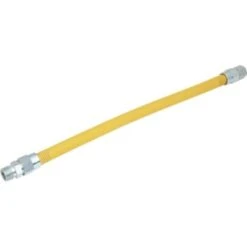 Dormont Safety Shield® Yellow Coated Gas Connector 3/4" Fip X 3/4" Mip 36"l