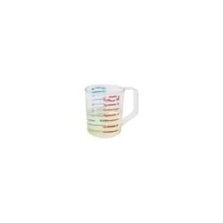 Rubbermaid 1 Cup Clear Polycarbonate Measuring Cup (12-Pack) -Gastro Gas 553825 LifestyleImage UNI Lg