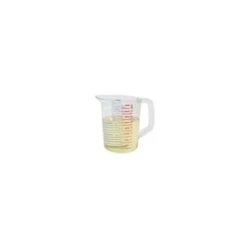 Rubbermaid 1 Qt Clear Polycarbonate Measuring Cup (6-Pack) -Gastro Gas 553827 LifestyleImage UNI Lg
