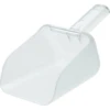 Rubbermaid Clear 9f75 Bouncer Contour Scoop For Ingredient Bins (6-Pack) -Gastro Gas 553903 V Lg