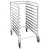 Thunder Group® 10-Tier End Load Bun Pan Rack 20-1/4 X 26 Wx 38-1/2 Inches -Gastro Gas 635650 w MainProductImage BUS Lg