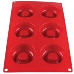 Thunder Group® 2.1 Oz Savar High Heat Silicone Baking Mold With 6-Cavities