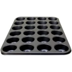 Thunder Group® Carbon Steel 24-Cup Non-Stick Muffin Pan 14 X 20-1/2 Inches