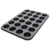 Thunder Group® Steel 24-Cup Non-Stick Mini-Size Muffin Pan 15-1/4 X 10-1/2 Inches -Gastro Gas 635685 w MainProductImage BUS Lg