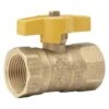 Dormont® Fip Brass Gas Ball Valve, 3/4" Fip X 3/4" Fip -Gastro Gas 640446 MainProductImage Lg