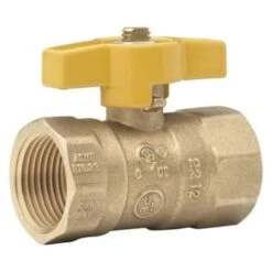 Dormont® Fip Brass Gas Ball Valve, 3/4" Fip X 3/4" Fip