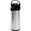 Thunder Group 2.5 Liter Stainless Steel Airpot With Push Button 2 Thunder Group 2.5 Liter Stainless Steel Airpot With Push Button -Gastro Gas 702982 V Lg