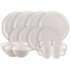 GENERIC Sierra Stoneware 16 Piece Dinnerware Set Case Of 2