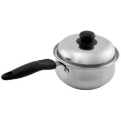 GENERIC 3 Quart Stainless Steel Sauce Pan Case Of 6