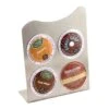 Empire K-Cup Holder-Curved Edge, Brushed Finish, Stainless Steel, Case Of 24 -Gastro Gas 755921 WebOnly Lg