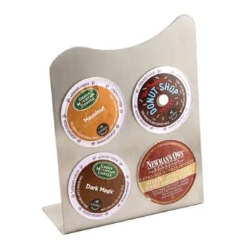 Empire K-Cup Holder-Curved Edge, Brushed Finish, Stainless Steel, Case Of 24 3 Empire K-Cup Holder-Curved Edge, Brushed Finish, Stainless Steel, Case Of 24