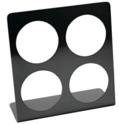 Empire K-Cup Holder-Straight Edge, Black Finish, Case Of 24