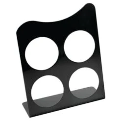 Empire K-Cup Holder-Curved Edge, Black Finish, Case Of 24