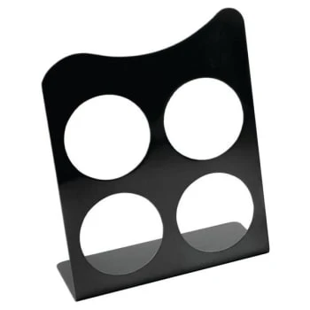 Empire K-Cup Holder-Curved Edge, Black Finish, Case Of 24 3 Empire K-Cup Holder-Curved Edge, Black Finish, Case Of 24