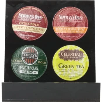 GENERIC 4 Hole K-Cup Holder Black Plastic Package Of 12 4 GENERIC 4 Hole K-Cup Holder Black Plastic Package Of 12 - Image 2