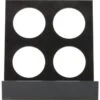 GENERIC 4 Hole K-Cup Holder Black Plastic Package Of 12 2 GENERIC 4 Hole K-Cup Holder Black Plastic Package Of 12 -Gastro Gas 759534 K Lg